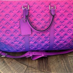 Rare limited edition Keepall 50 from Virgil Abloh's final show.